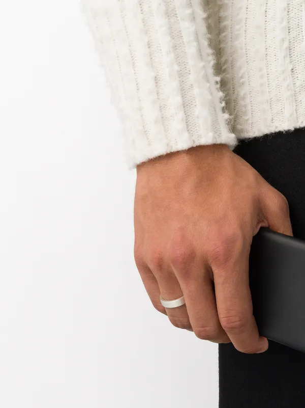 Le Gramme Le 7 Grammes Ribbon Ring | Silver | FARFETCH