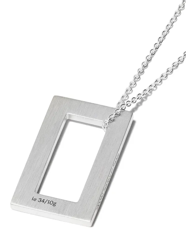 Le Gramme Le 3.4 Grammes Necklace | Silver | FARFETCH UK