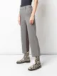 Monse two-tone herringbone slim-fit trousers