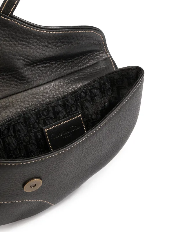 Christian Dior Pre-Owned サドル ベルトバッグ | ブラック | FARFETCH JP