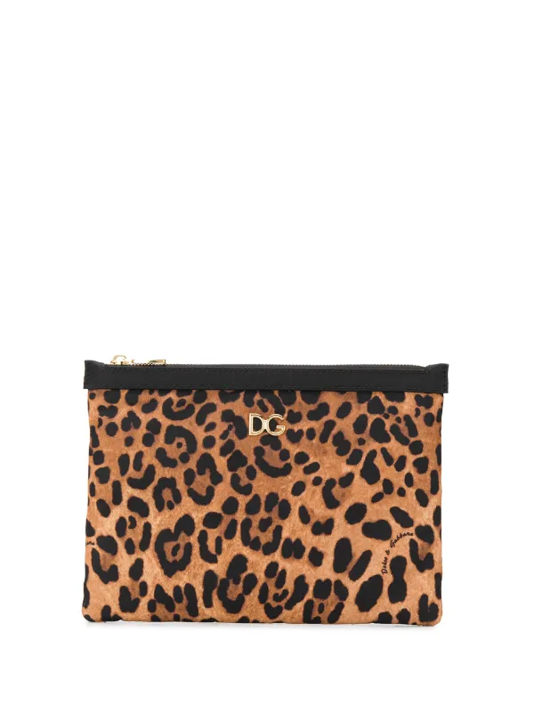 leopard print clutch