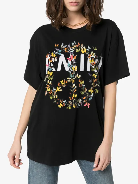 amiri peace butterfly tee