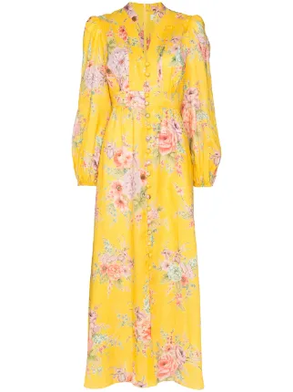 ZIMMERMANN Zinnia Floral Print Maxi 