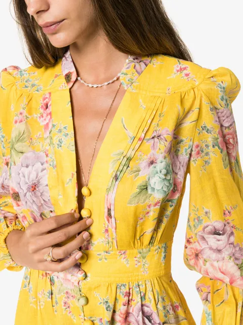 ZIMMERMANN Zinnia Floral Print Maxi 