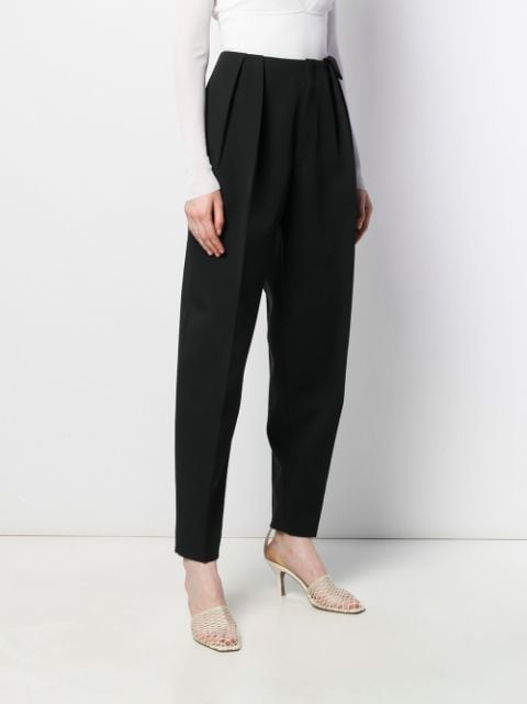 Shop Bottega Veneta straight-leg trousers with Express Delivery - FARFETCH