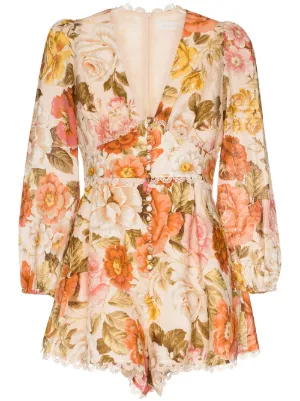 zimmerman white playsuit