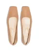 aeyde Gina square-toe ballerina shoes