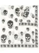 Image 1 of Alexander McQueen all-over skull print scarf
