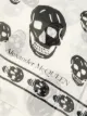 Alexander McQueen all-over skull print scarf