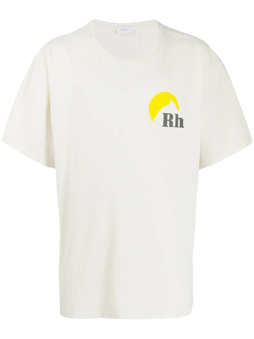 Rhude футболка с логотипом