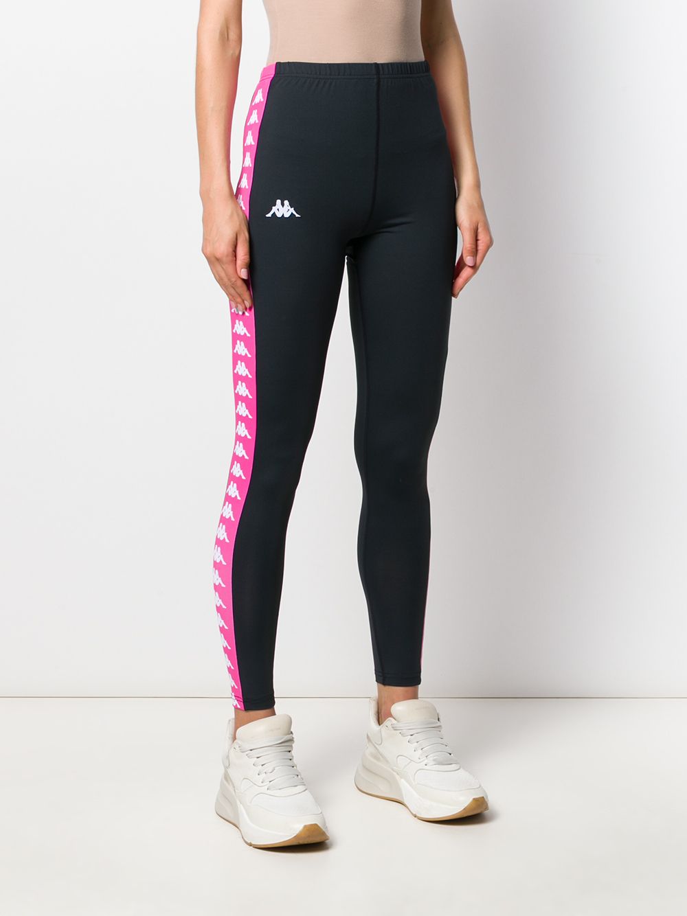 pink kappa leggings