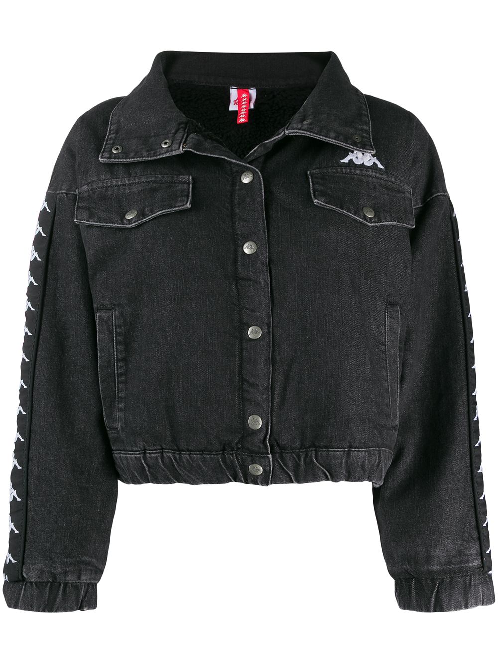 фото Kappa джинсовая куртка с логотипом