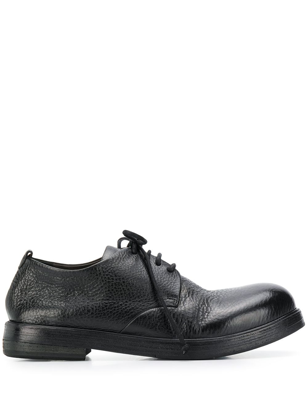Marsèll Lace Up Shoes In Black Leather In Black