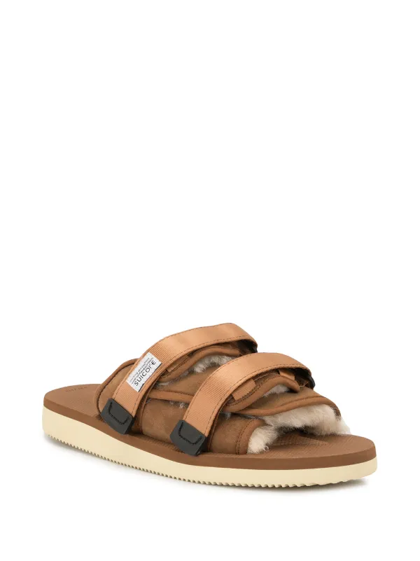 Suicoke store fur sandals