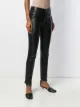 Emporio Armani skinny leather trousers