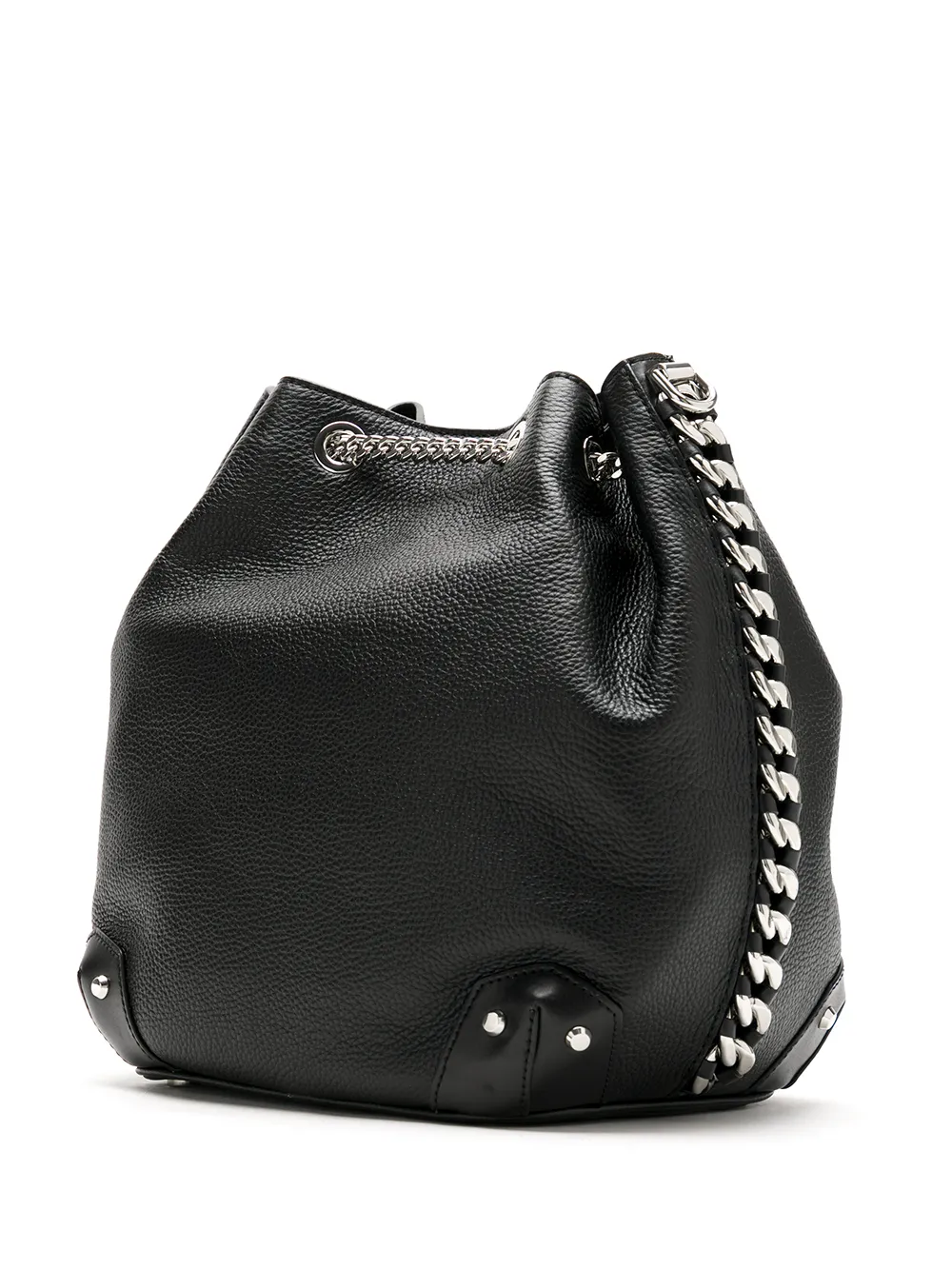 alanis medium logo bucket bag