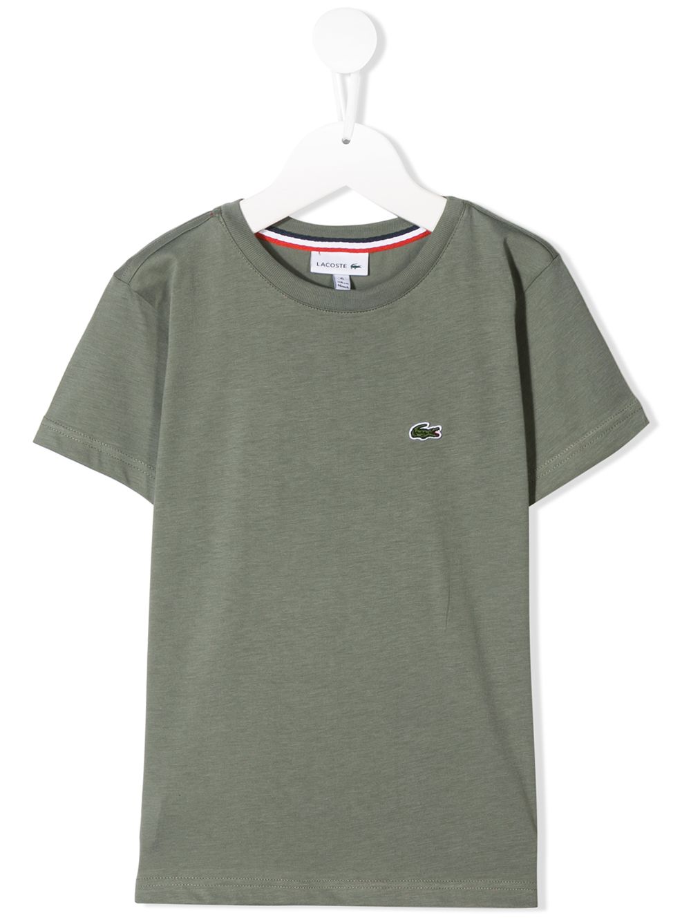 фото Lacoste Kids футболка с вышитым логотипом