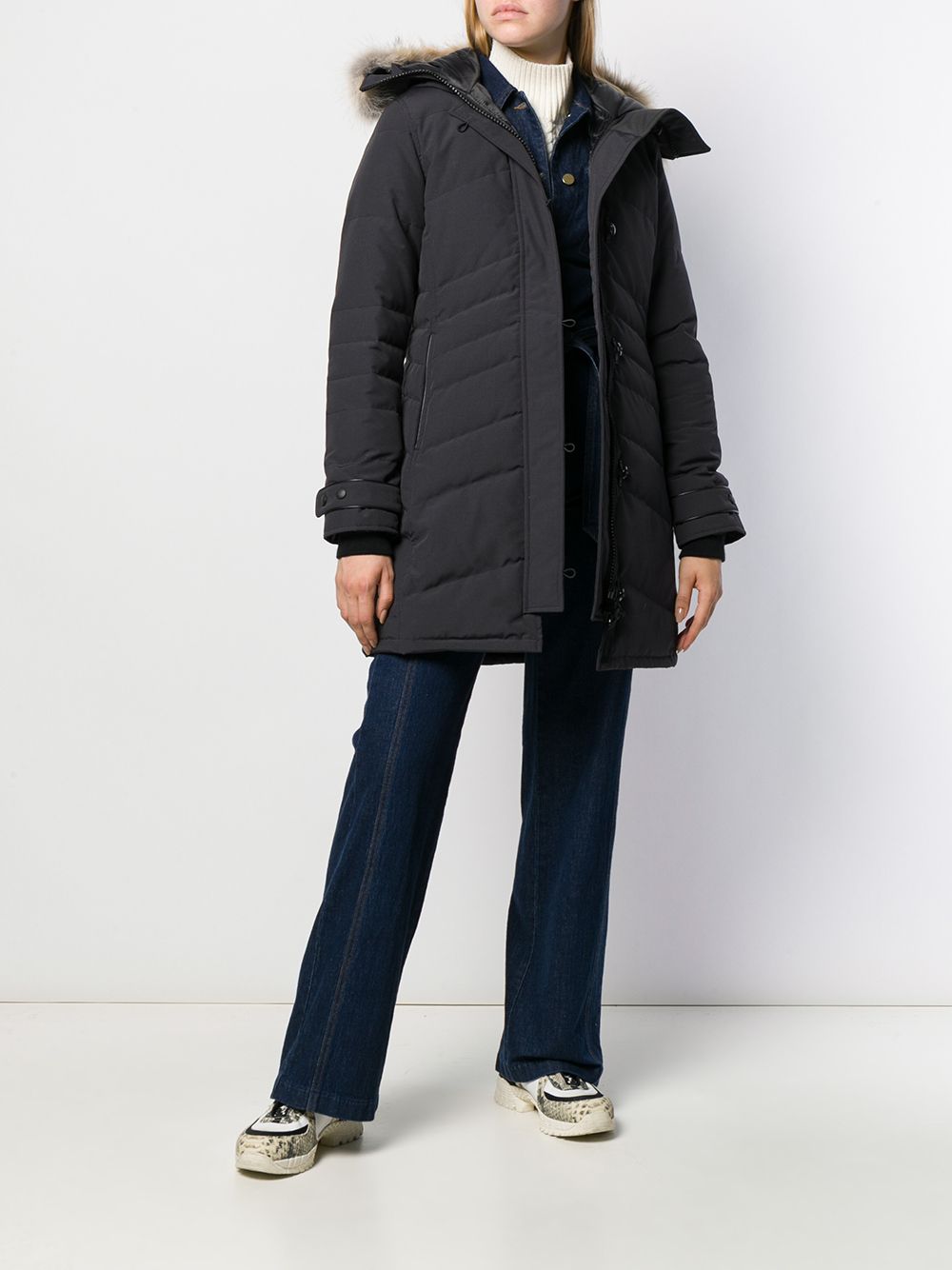 фото Canada goose пуховик с капюшоном