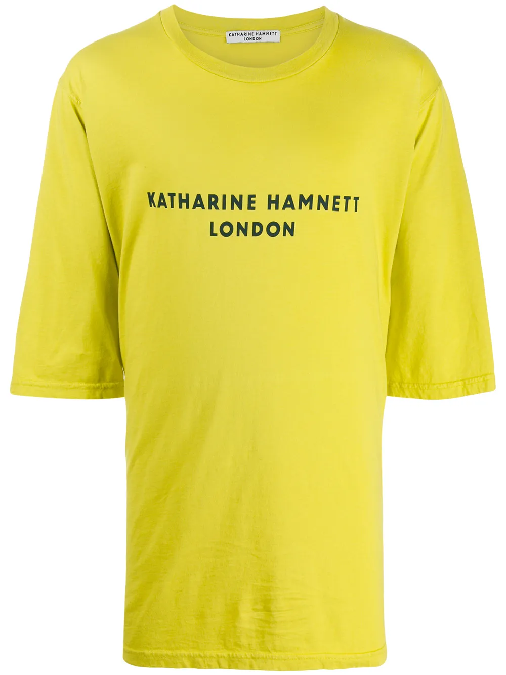 фото Katharine Hamnett London футболка оверсайз с логотипом