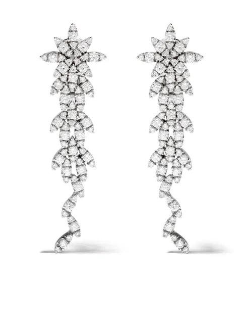 Pasquale Bruni 18kt white gold Ghirlanda diamond earrings