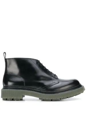 Adieu Paris Type 165 レザーブーツ Type 165 - Black