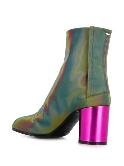 iridescent tabi boots