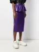 MSGM تنورة بيبلوم ضيقة