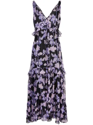 dvf floral maxi dress