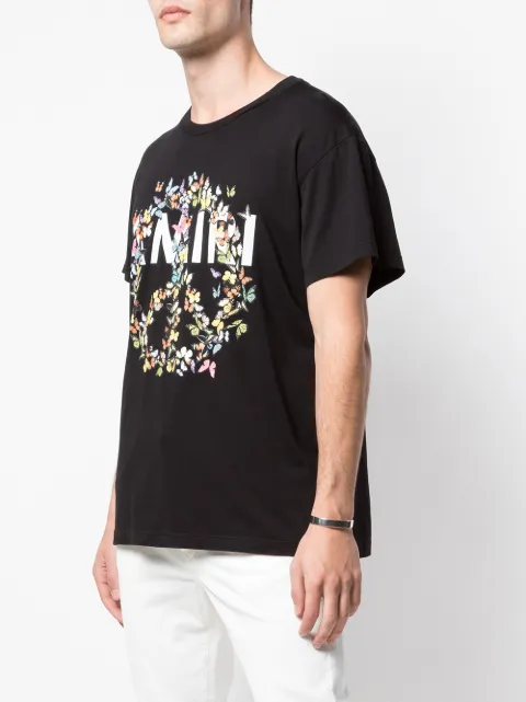 amiri peace butterfly tee