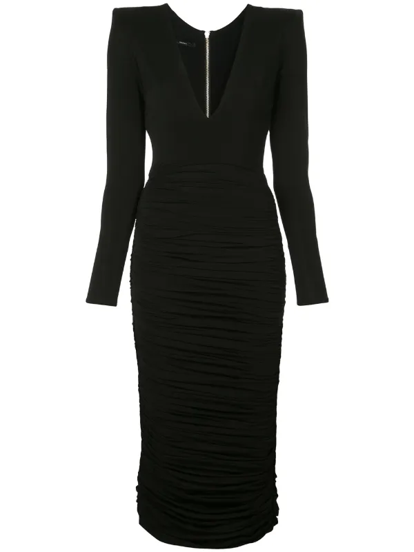 alex perry black dress
