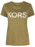 Michael Michael Kors studded logo T-shirt - Green