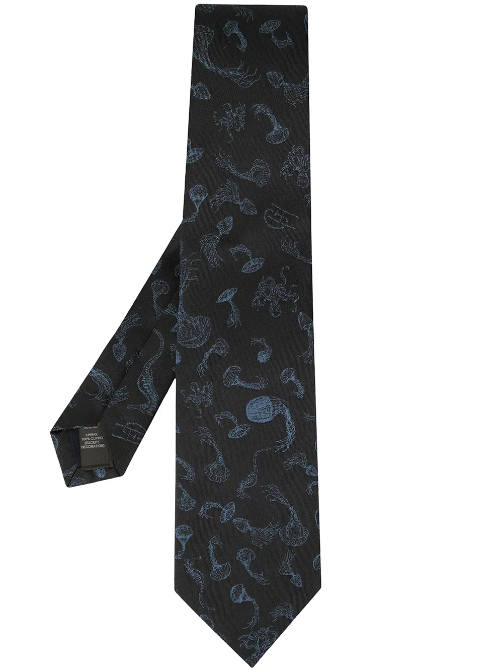 Gieves & Hawkes галстук с вышитым логотипом Gieves & Hawkes галстук с вышитым логотипом