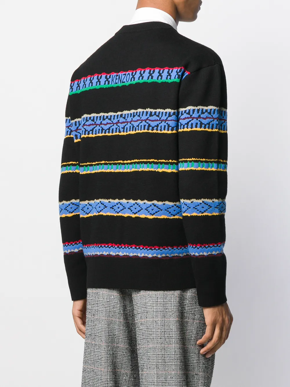 Kenzo Gestreepte trui Zwart