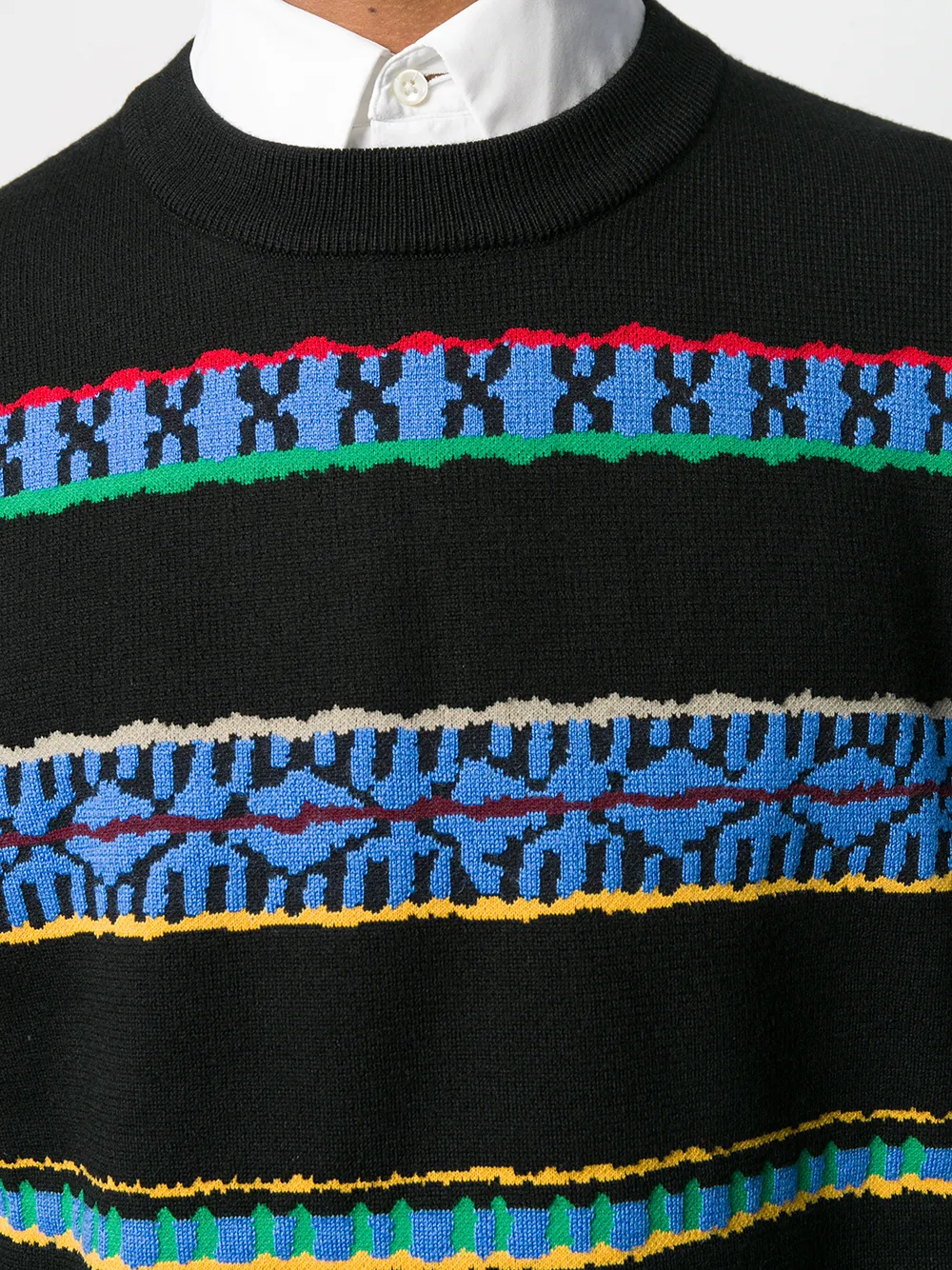 Kenzo Gestreepte trui Zwart