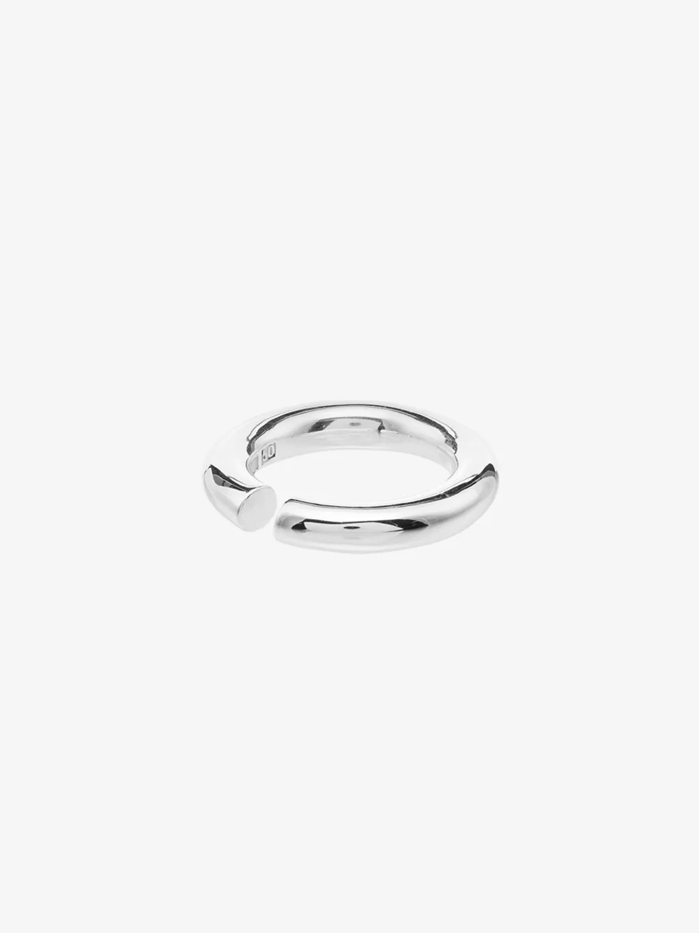 ALL BLUES STERLING SILVER ALMOST OPEN RING 10161214437927