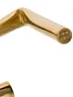 All Blues Straw polished gold vermeil bracelet