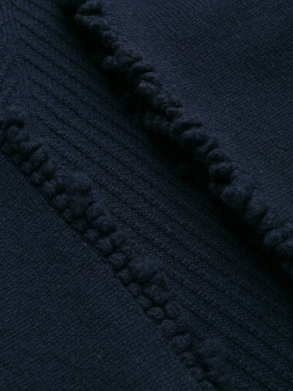 Textured Sleeves Detail Jumper