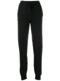 Chinti & Parker cashmere track pants - Black