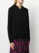 Chinti and Parker Cardigan de tricô com capuz