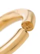 All Blues Almost polished gold vermeil ring