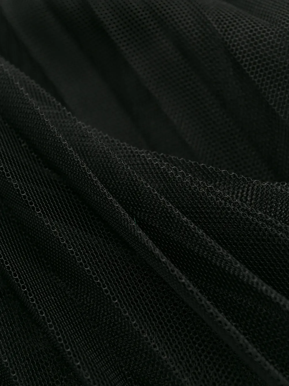 Alberta Ferretti Rok met ruche afwerking Zwart