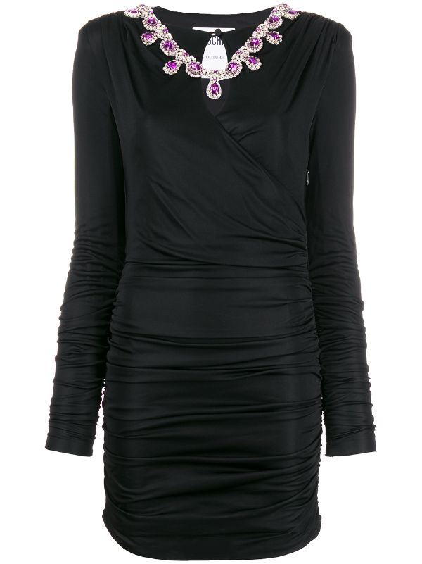 Moschino dress discount black