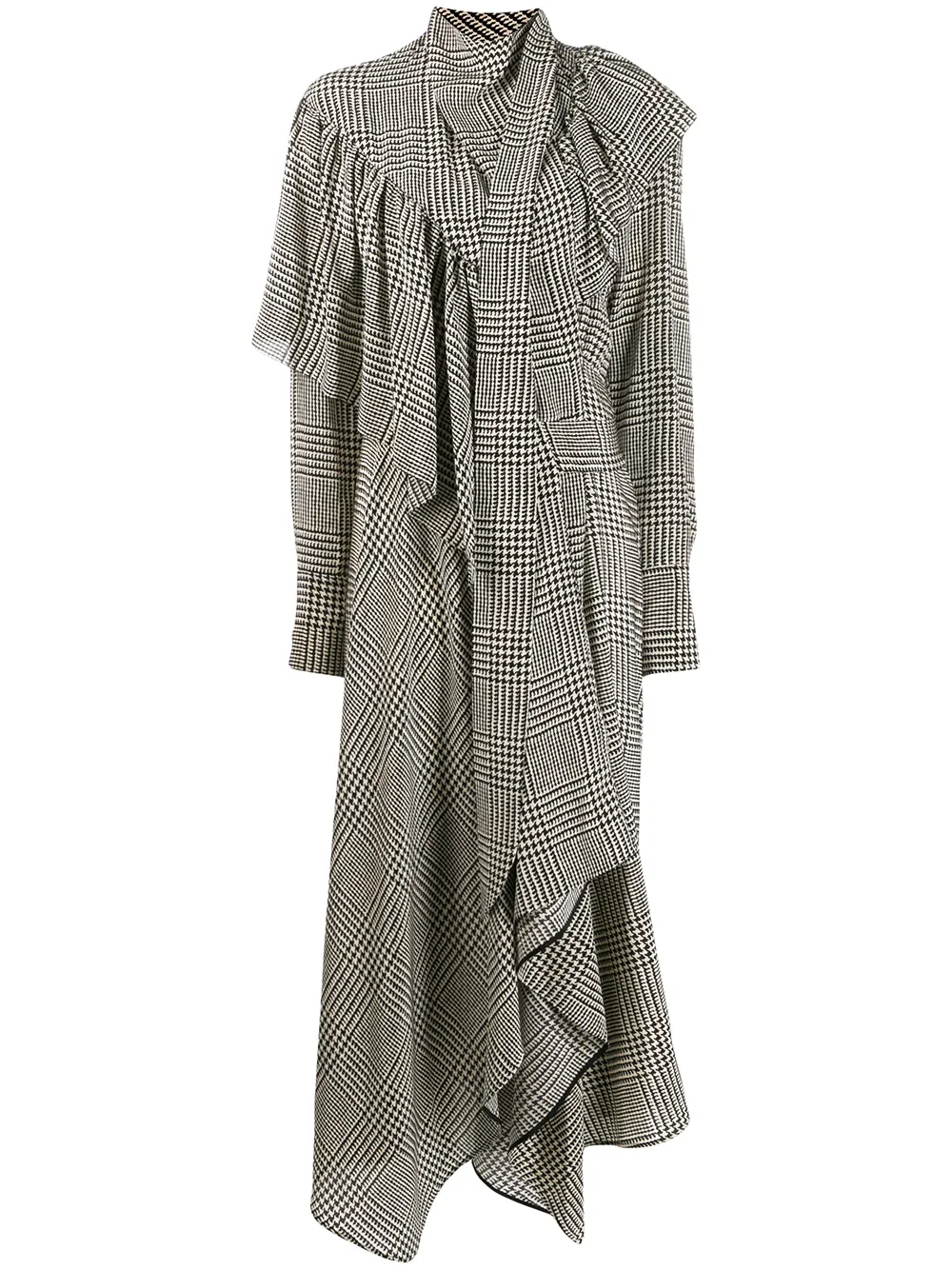 Petar Petrov Asymmetric Draped Dress Farfetch Com