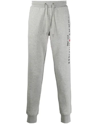 tommy hilfiger track pants black