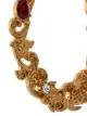 Versace embellished Baroque hoop earrings