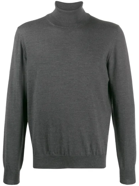 Barba knitted roll neck
