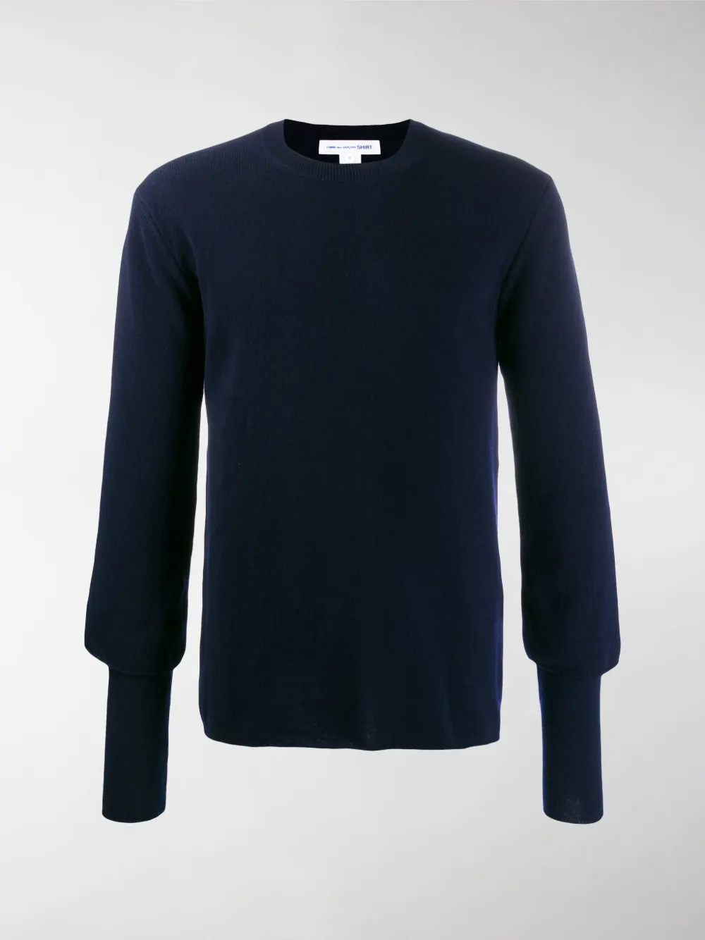 Image of Comme Des Garçons Shirt relaxed slim cuff jumper