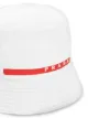 Prada Linea Rossa logo stripe bucket hat