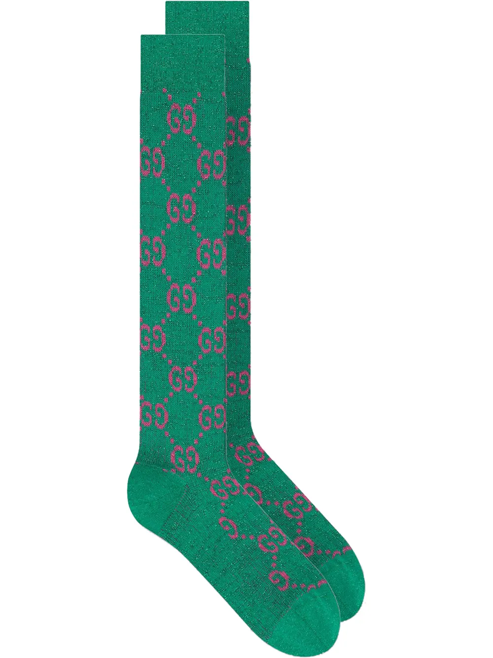 Gucci Lamé GG Socks - Farfetch