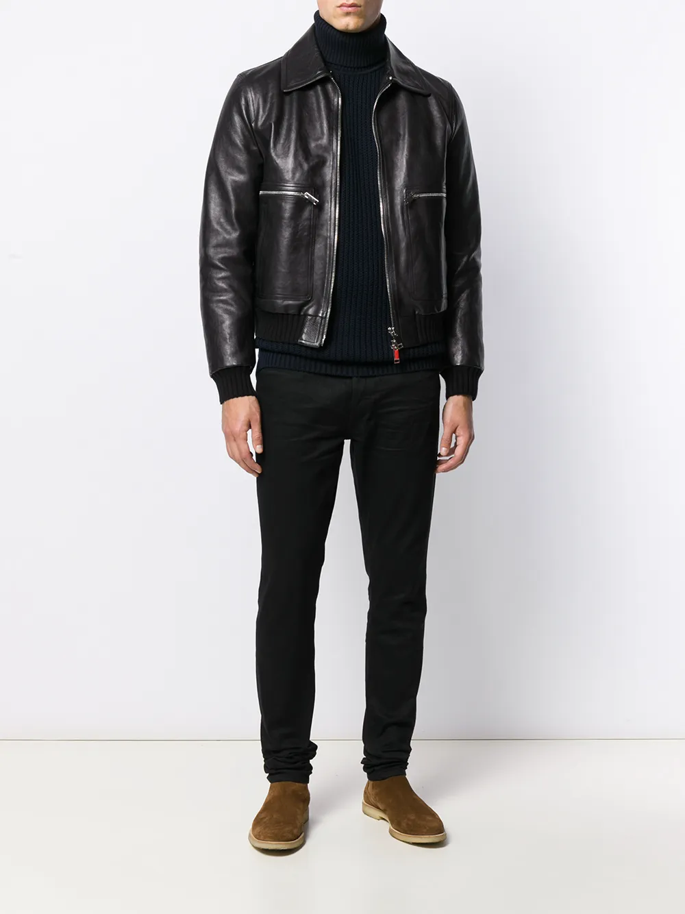 hugo boss polo neck